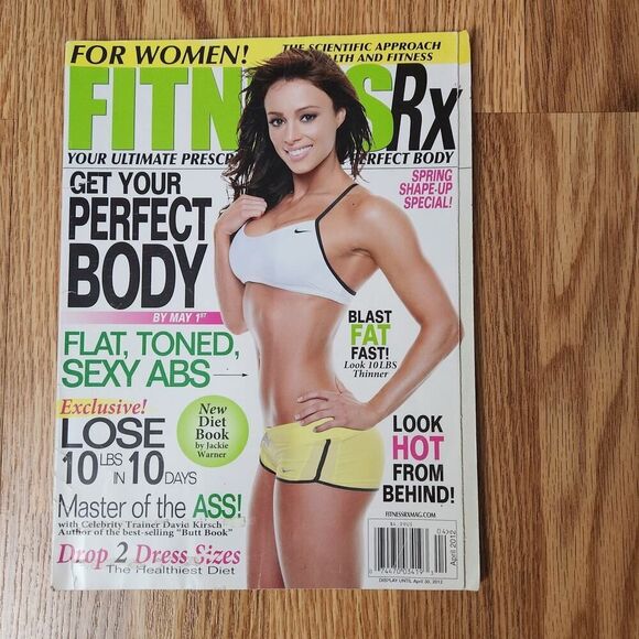 Fitness Rx Magazine April 2012 Juliana Daniell Cover Women Body Building - Picture 1 of 4